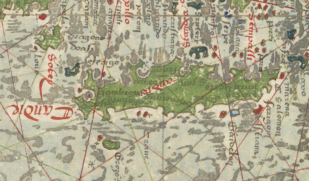 1555 Cosmographie universelle, selon les navigateurs tant anciens que modernes : Le Testu, Guillaume (1509-1572).jpg